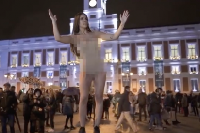 Cristina Pedroche ha enloquecido: se 'desnuda' con un montaje para promocionar sus Campanadas