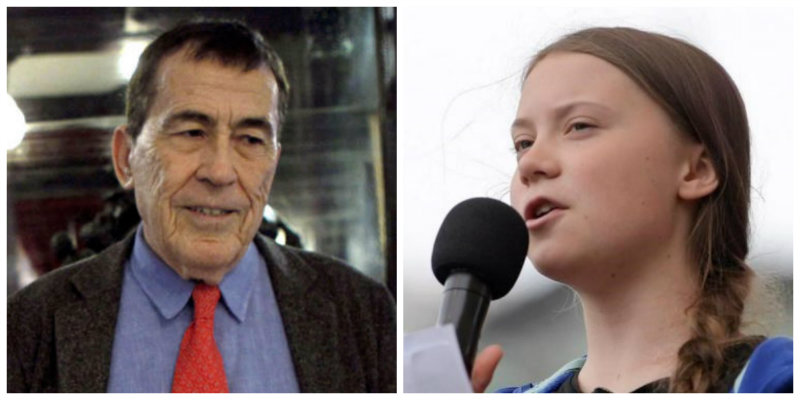 Sánchez Dragó desmonta en un plis plas todas las mentiras ecológicas de la secta de la "bruja" Greta Thunberg