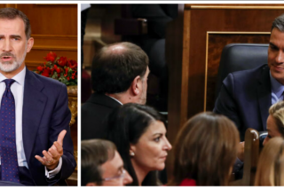 Felipe VI provoca el soberano enmudecimiento de un S&aacute;nchez empe&ntilde;ado mimar a Junqueras