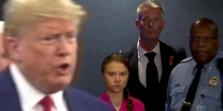 Donald Trump aconseja a Greta Thunberg que se 'relaje' y vea 'una buena pel&iacute;cula'