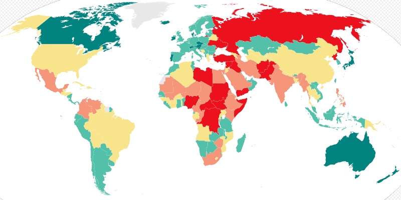 Espa&ntilde;a ha ca&iacute;do 9 puestos en ranking de pa&iacute;ses m&aacute;s seguros para viajar, seg&uacute;n el &Iacute;ndice de Paz Global