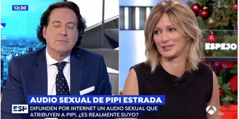 Un salvaje audio sexual que atribuyen al periodista Pipi Estrada pone patas arriba el programa de Susanna Griso: "¿Notas como te entra hasta el fondo?"