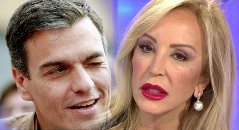 El besito cursi de Pedro S&aacute;nchez tras este 'coletudo' comentario de Carmen Lomana