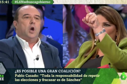 Jes&uacute;s Mara&ntilde;a y Mar&iacute;a Claver. 