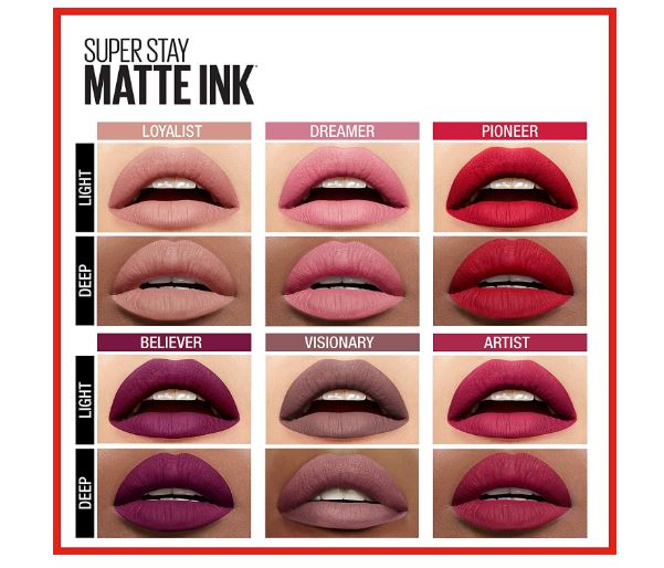 Superstay Matte Ink pintalabios de Maybelline