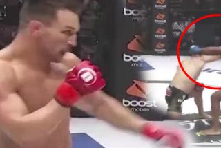 Este luchador de la MMA noquea a su rival con un colosal derechazo