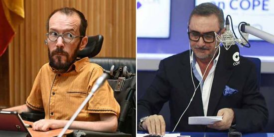 Echenique se lanza contra la COPE acusándoles de “inventarse fake news”