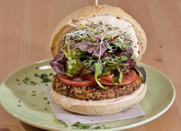 hamburguesas de berenjenas