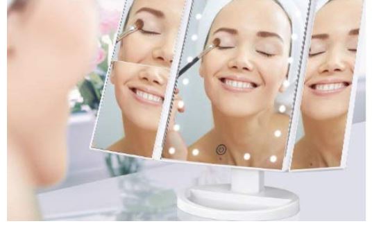 Regalos de Navidad para adolescentes - espejo con luces LED