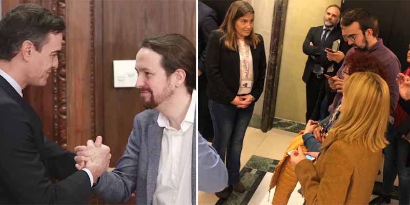 El 'gobierno de la transparencia' trata como a perros a los periodistas dej&aacute;ndolos en la puerta