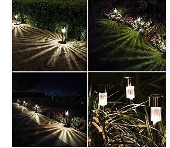 Luces solares de camino