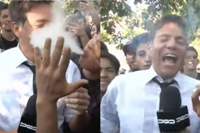 Drogas: Los 5 momentos m&aacute;s extra&ntilde;os de reporteros en vivo y 'chutados'