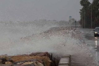 La borrasca Gloria hace estragos en Espa&ntilde;a: el cuarto muerto y 27 provincias en alerta