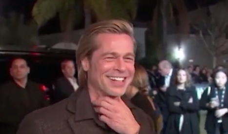 Brad Pitt o cómo 'resolver' con humor las dudas de si irá a los Oscar con Jennifer Aniston