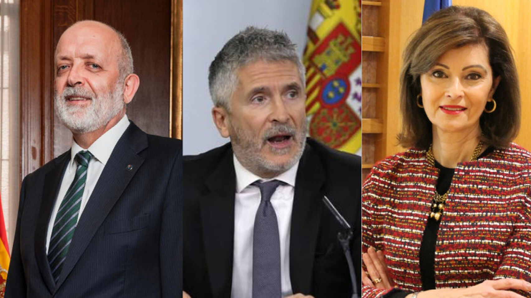 El ministro Marlaska se estrena fulminando a la secretaria de estado de Seguridad y al director de la Guardia Civil