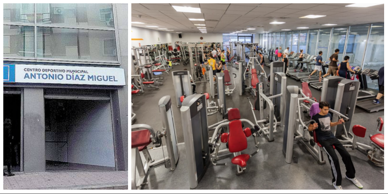 Los usuarios del madrile&ntilde;o polideportivo Antonio D&iacute;az Miguel estallan ante el mal estado de las m&aacute;quinas de fitness