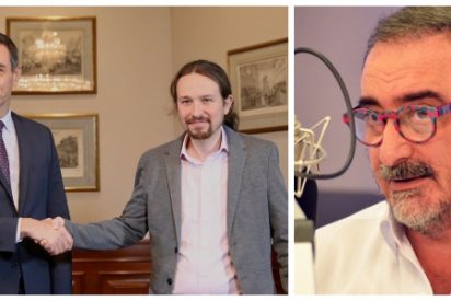 Carlos Herrera desvela que fue Iglesias quien invit&oacute; a la 'n&uacute;mero dos' de Maduro para contraprogramar a Guaid&oacute;