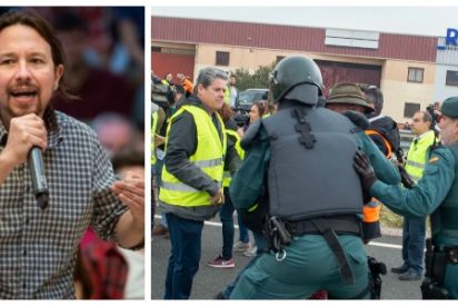 El Quilombo / &iquest;Criticar&aacute; el comunista Iglesias el uso de pelotas de goma con las que pusieron morados a los agricultores?