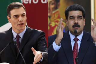 Pedro S&aacute;nchez: 16 d&iacute;as en el poder y 5 caricias podemitas a Maduro
