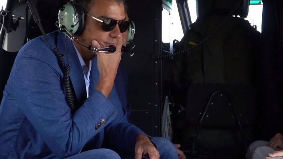 Pedro S&aacute;nchez quit&oacute; a la Guardia Civil el helic&oacute;ptero con el que buscaba al joven desaparecido en Mallorca
