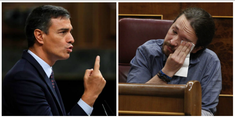 &iexcl;Qu&eacute; pardillo eres, Pablo Iglesias! Pedro S&aacute;nchez le escondi&oacute; al de Podemos la jugarreta de las cuatro vicepresidencias