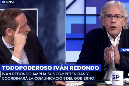 El Quilombo / El 'sanchista' Toni Bola&ntilde;o llama "basura fascista" a Carlos Cuesta y se niega a pedir perd&oacute;n pese a los ruegos de Griso