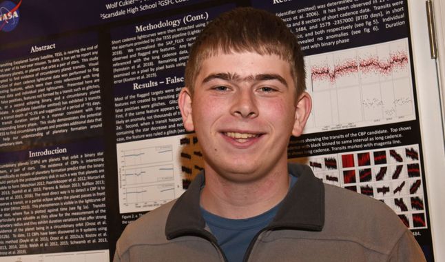 NASA: un becario de 17 a&ntilde;os descubre un planeta en su tercer d&iacute;a de pr&aacute;cticas