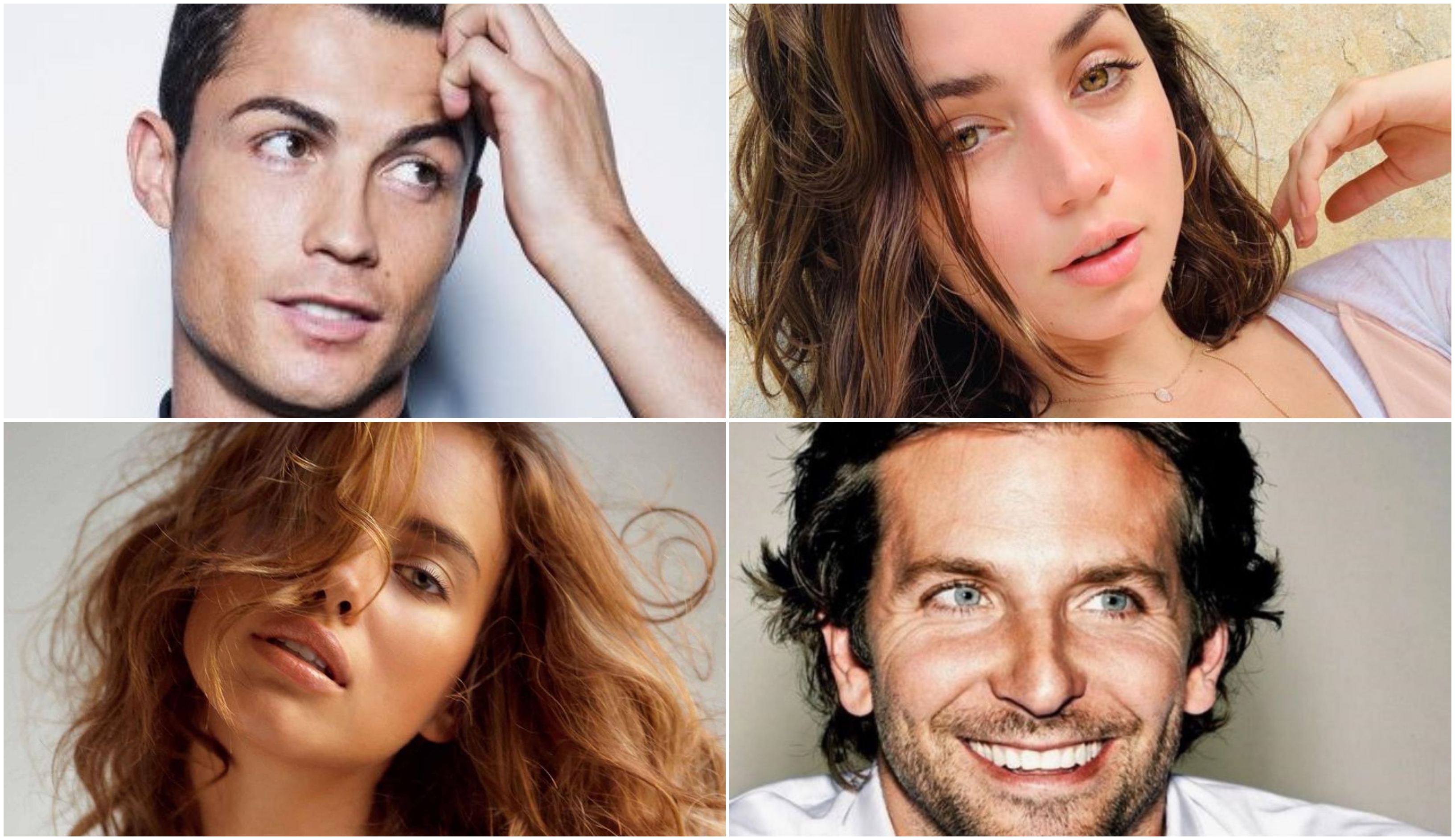 De c&oacute;mo Cristiano Ronaldo y Ana de Armas cerraron el c&iacute;rculo amoroso junto a Irina Shayk y Bradley Cooper