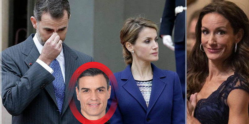 Arde Casa Real: bronca entre Don Felipe y Do&ntilde;a Letizia por culpa de Telma Ortiz y Pedro S&aacute;nchez
