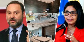 El testimonio de un trabajador de Barajas tira por tierra el bulo que se marcó Ábalos sobre las maletas de Delcy Rodríguez