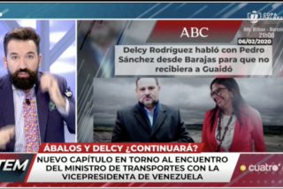 'Todo es Mentira' encuentra la verdad entre las versiones 'fake' de Ábalos: Se 'zumbó' a Delcy Rodríguez