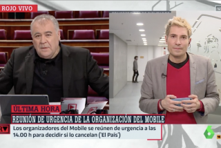 La 'ilusi&oacute;n' de Ferreras cuando Pedro S&aacute;nchez, engullido por Iglesias, degrada a Guaid&oacute;