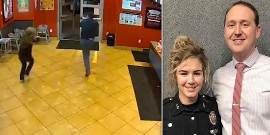 El ladr&oacute;n tiene la mala suerte de atracar el restaurante donde celebra una cena rom&aacute;ntica la pareja de polic&iacute;as