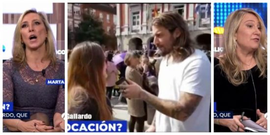 Dos feministas de salón se lanzan como hienas contra el 'youtuber' Roma Gallardo tras ser agredido por una turba feminazi