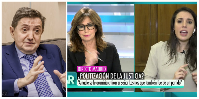 Losantos teme que Irene Montero haya puesto en el punto de mira a Ana Rosa Quintana
