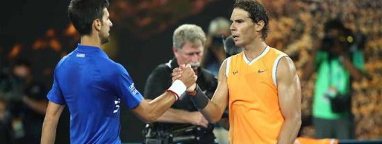Novak Djokovic, tras vencer a Rafa Nadal: "&Eacute;l se merece un gran respeto siempre"