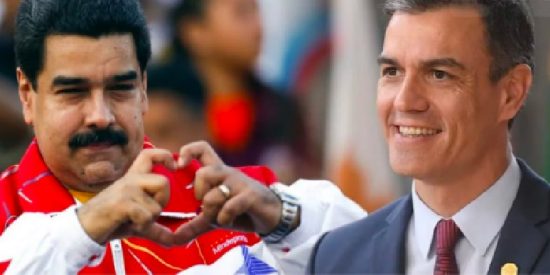 S&aacute;nchez se abraza al tirano Maduro por los cantos de &lsquo;El Pollo&rsquo; Carvajal: invita a embajadores chavistas al acto del 12-O