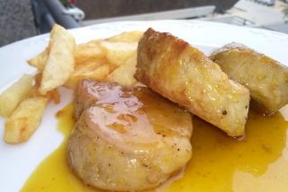 Solomillo de cerdo a la naranja