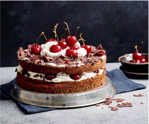 Tarta Selva Negra sin gluten