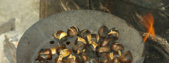 Cocina c&oacute;mica: cosa rica, bizcochos almibarados, dulce de casta&ntilde;as y crema de fresas