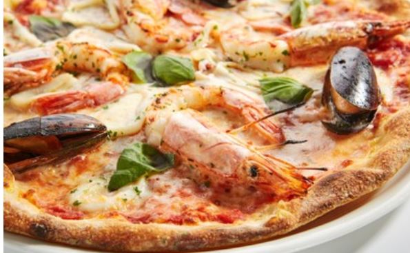 Pizza fritti di mare