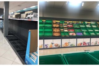 Supermercados, el nuevo foco de infecci&oacute;n por coronavirus: "Est&aacute;n arrasando con todo por p&aacute;nico"