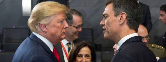 Trump 'castiga' a S&aacute;nchez por sus bobadas y deja a Navantia sin el contrato de una veintena de fragatas
