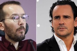 Echenique enloquece y se encara con el exfutbolista que tild&oacute; de "pedazo de mierda" a Pablo Iglesias