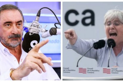 Carlos Herrera vacuna sin anestesia a la "miserable" Ponsat&iacute; por burlarse de los muertos por coronavirus: "Es una pobre imb&eacute;cil"
