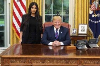 Donald Trump recibió a Kim Kardashian en la Casa Blanca y el motivo parece inverosímil