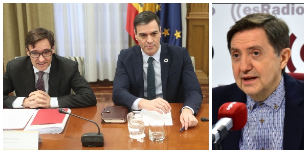 Losantos: "No menos de 40.000 muertos son culpa de la gestión infame de este Gobierno de sectarios"