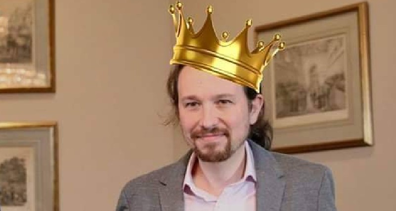&iquest;Sab&iacute;as que tendremos de presidente a Pablo Iglesias, al que da asco la palabra Espa&ntilde;a, si se contagia Pedro S&aacute;nchez?