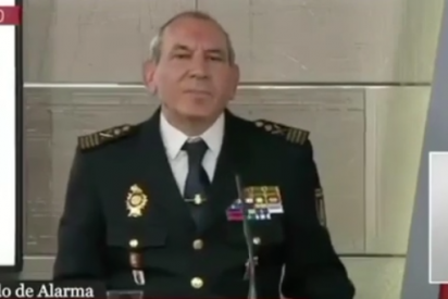 El portavoz de la Polic&iacute;a dinamita la gran mentira de S&aacute;nchez sobre el coronavirus en 15 segundos gloriosos