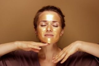 Mascarillas de oro para la cara 